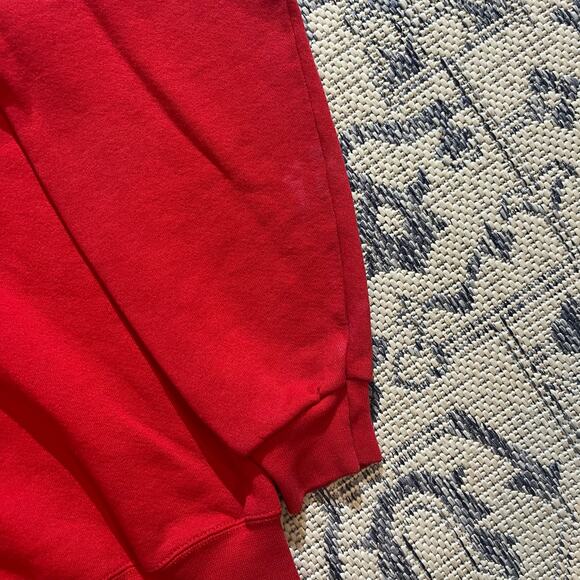 VTG 90's Ohio State Buckeyes Football College Crewneck Red Size XL - Picture 5 of 7